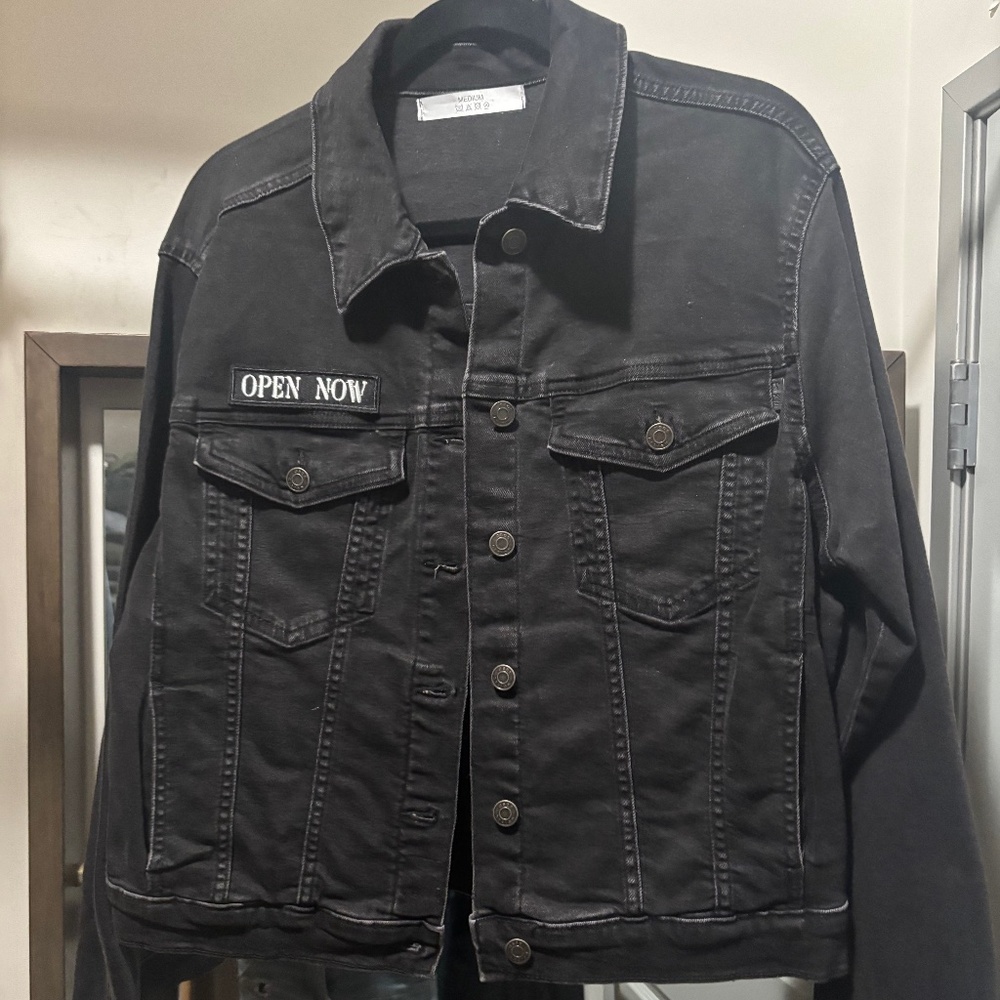 Limited edition black denim